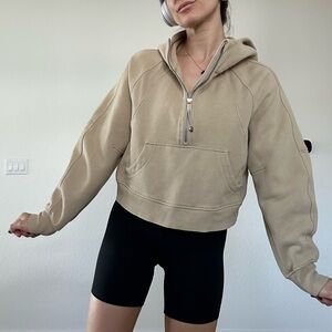 Lululemon cropped Scuba Hoodie